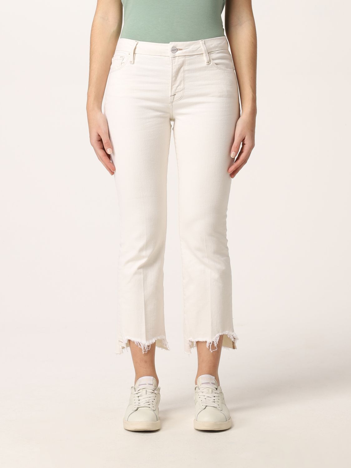 Vaquero Frame: Jeans mujer Frame blanco 1