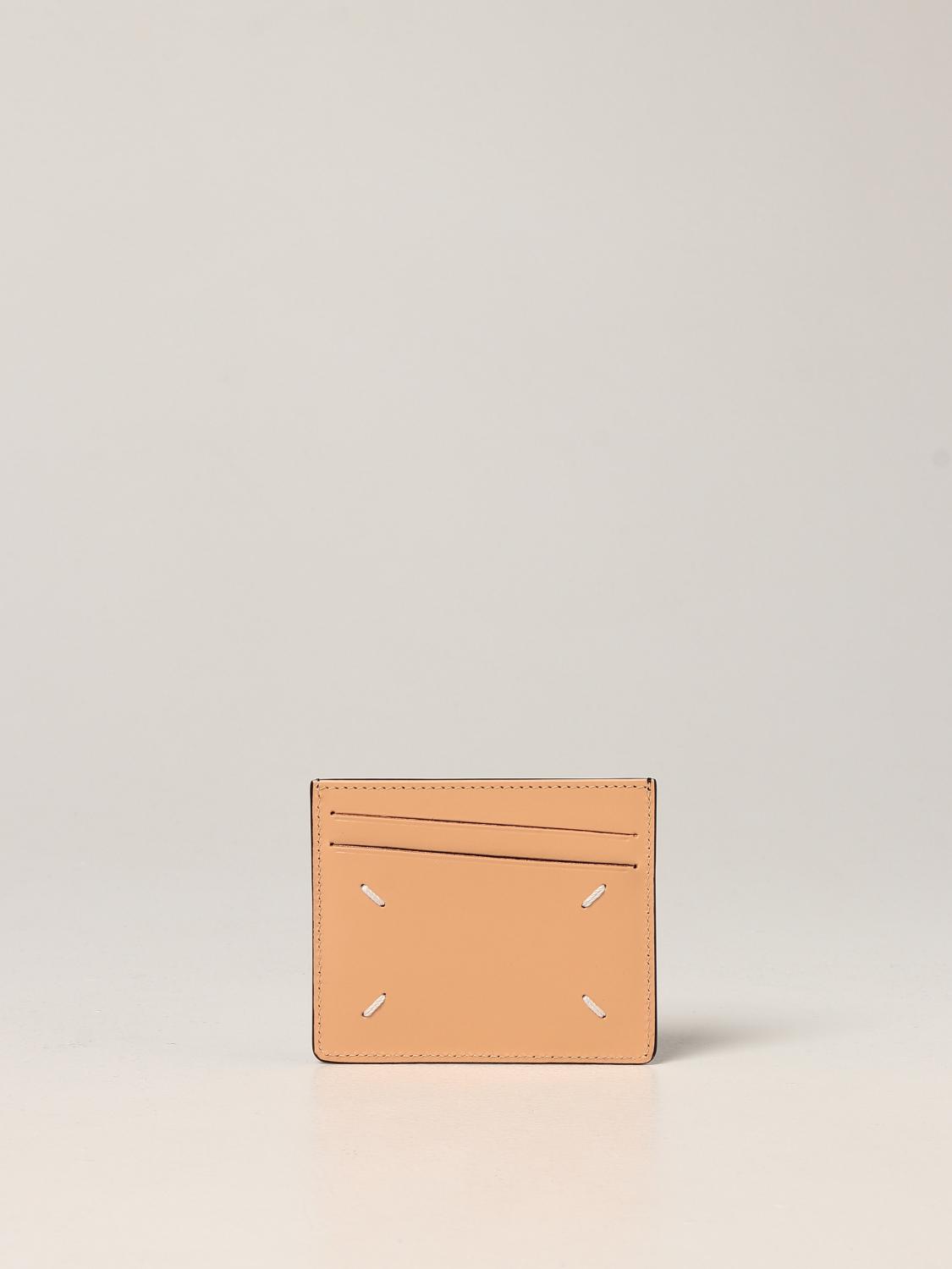 MAISON MARGIELA: Porta carte di credito in pelle - Nero | Portafoglio Maison  Margiela S35UI0432P4303 GIGLIO.COM