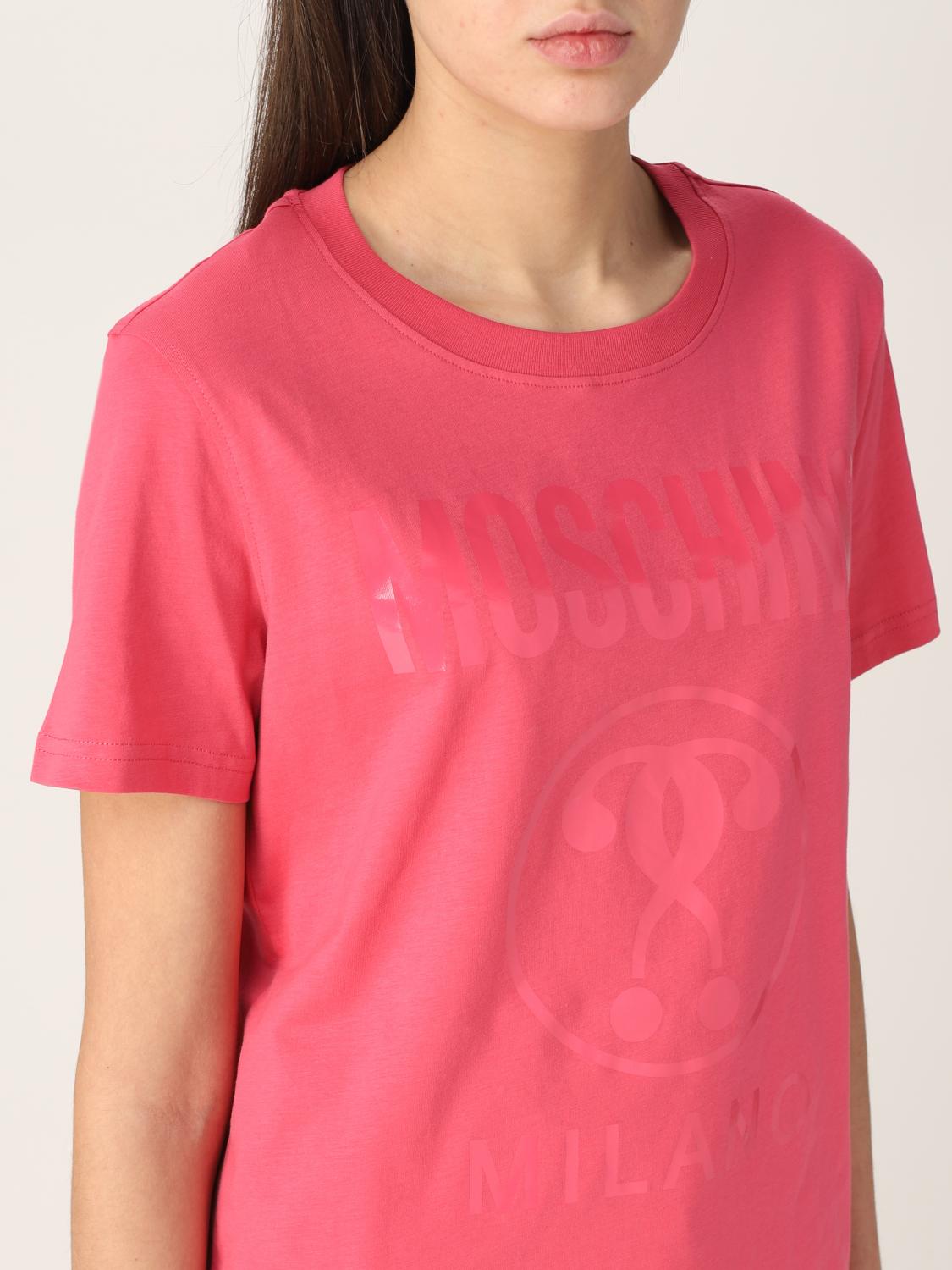 Moschino Couture Tシャツ レディース ピンク Tシャツ Moschino Couture Giglio Com