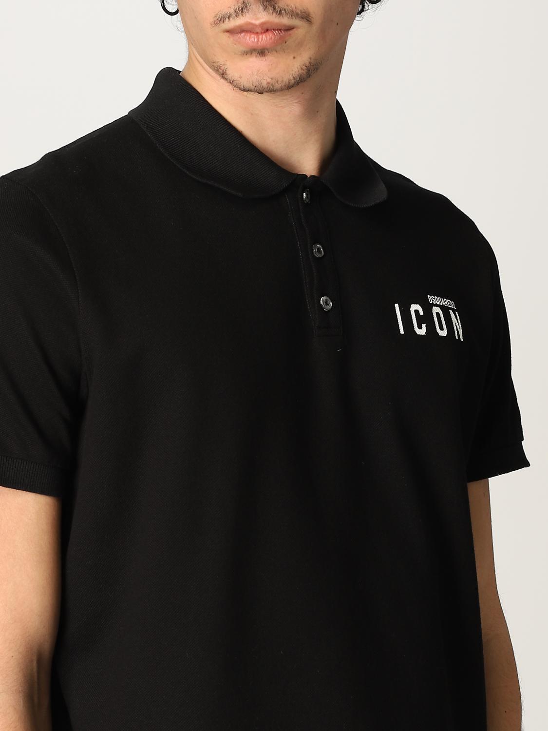 dsquared2 icon polo shirt