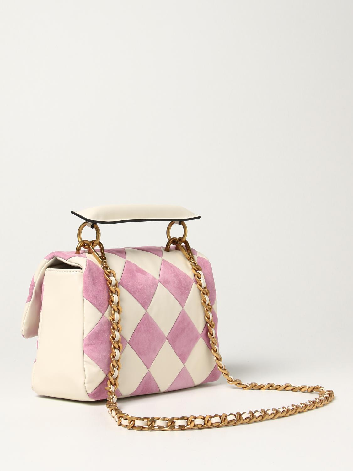 quilted smooth leather
