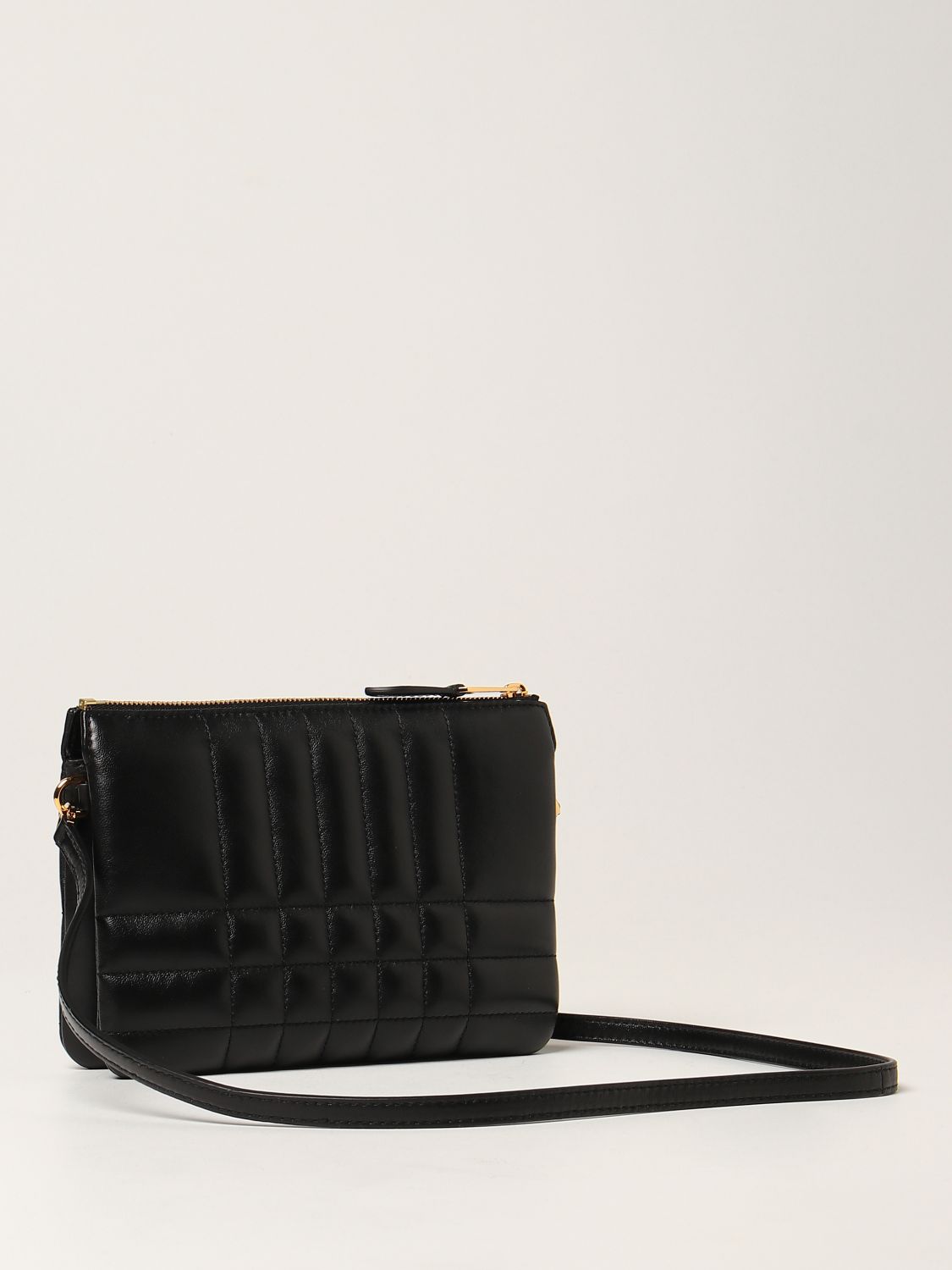 Lola leather crossbody bag Burberry Black in Leather - 32850807