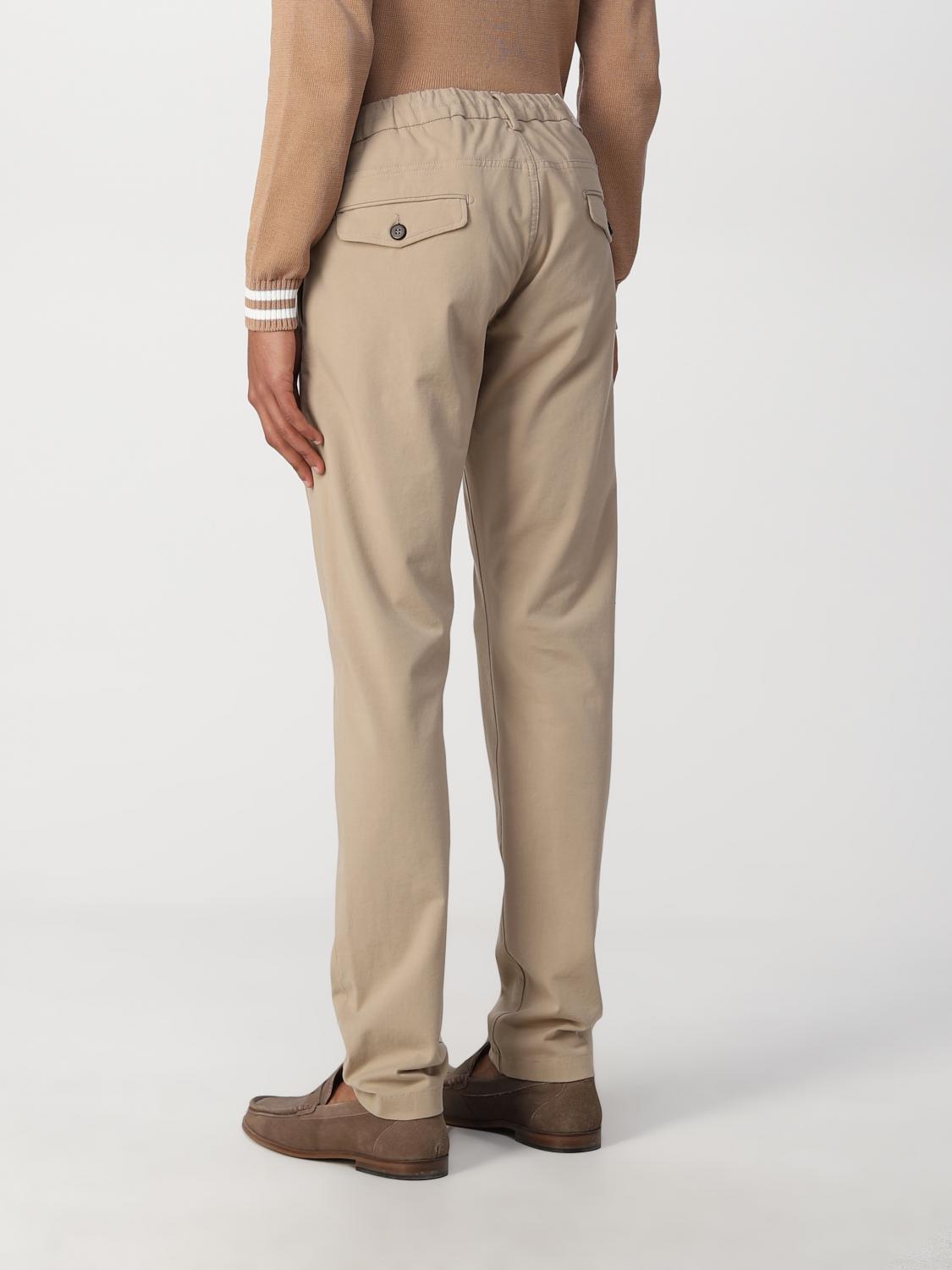 ELEVENTY: Tuta uomo - Beige | Pantalone Eleventy E75PANB21TES0E086  GIGLIO.COM