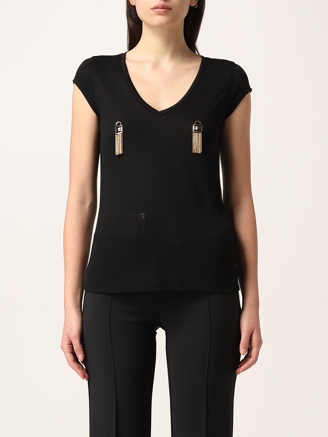 Elisabetta Franchi Women's Silk Shirt Black main image 1