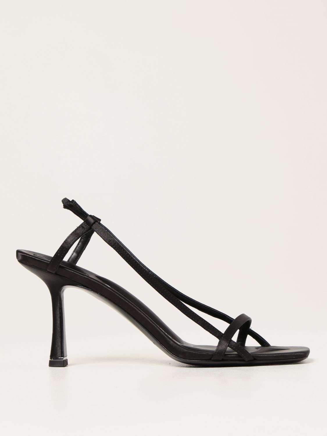 Damen Schuhe Absätze Sandalen mit Keilabsatz Alexander Wang Polyurethan sandalen in Schwarz 