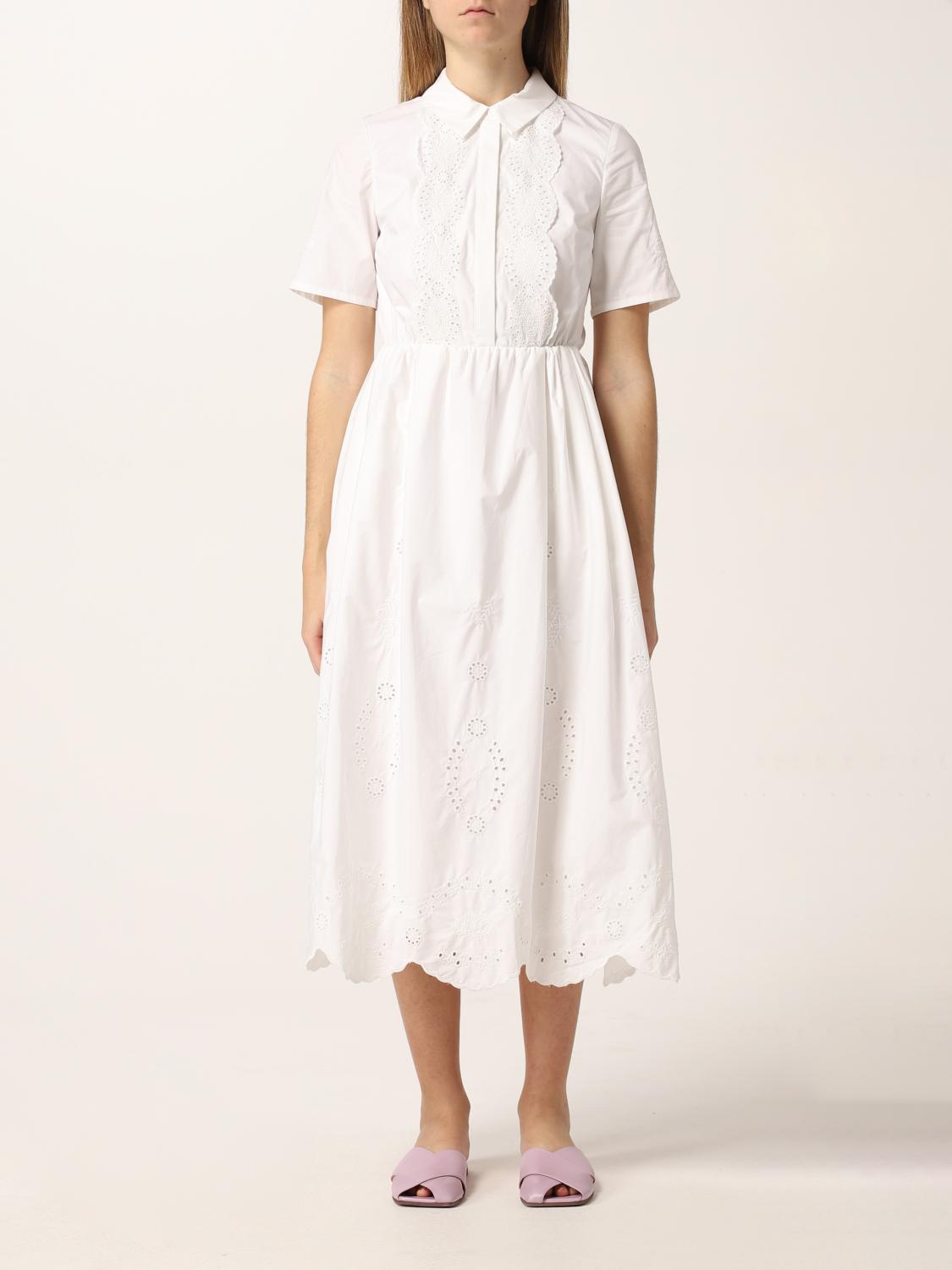 self portrait shirt dress