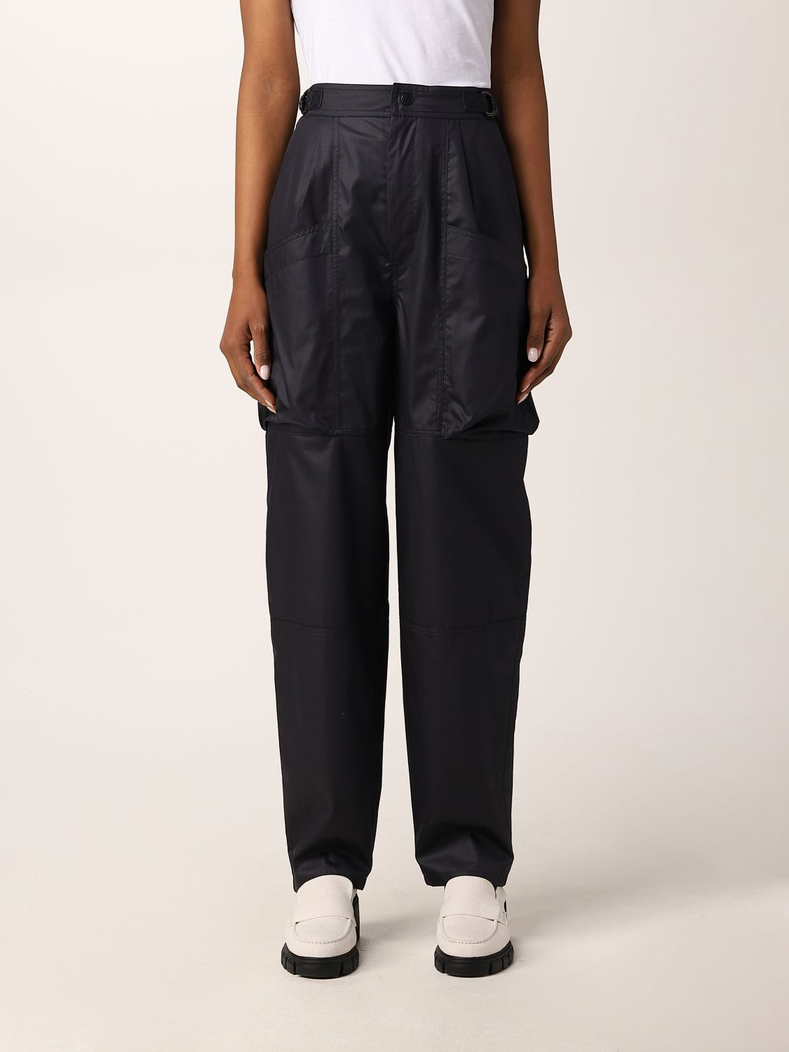 Trousers Isabel Marant: Ferima Isabel Marant cotton trousers black 1