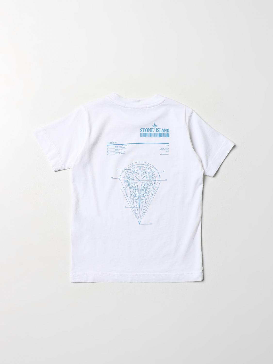 stone island junior long sleeve t shirt
