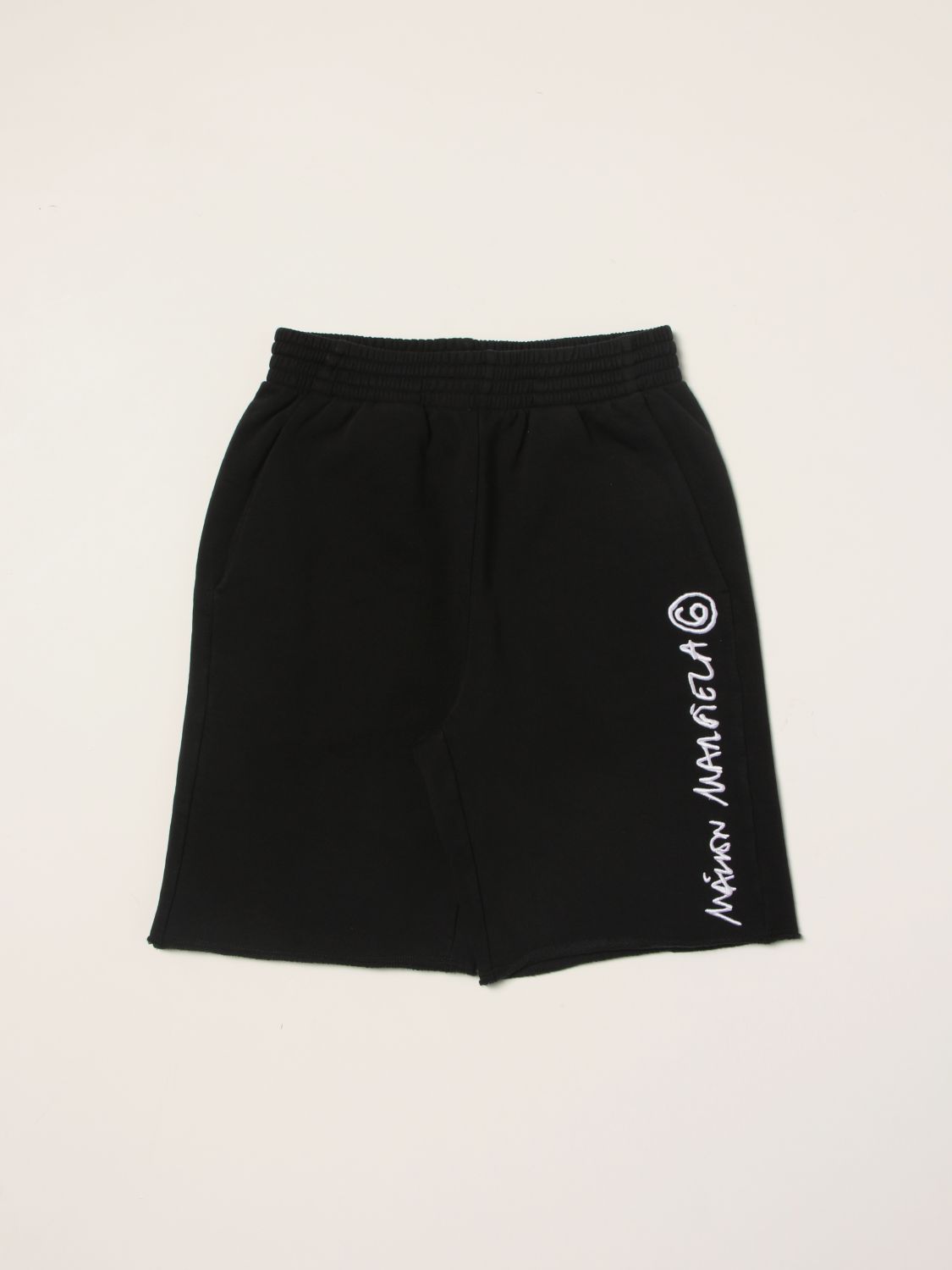 Pantalones cortos Mm6 Maison Margiela: Pantalones cortos Mm6 Maison Margiela para niña negro 1