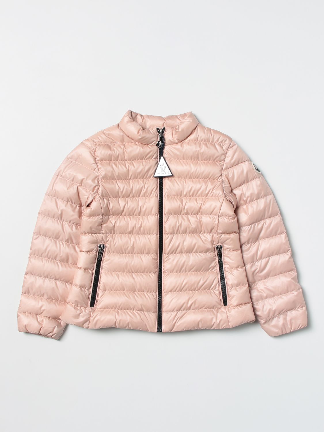 Jacket Moncler: Moncler padded nylon down jacket pink 1