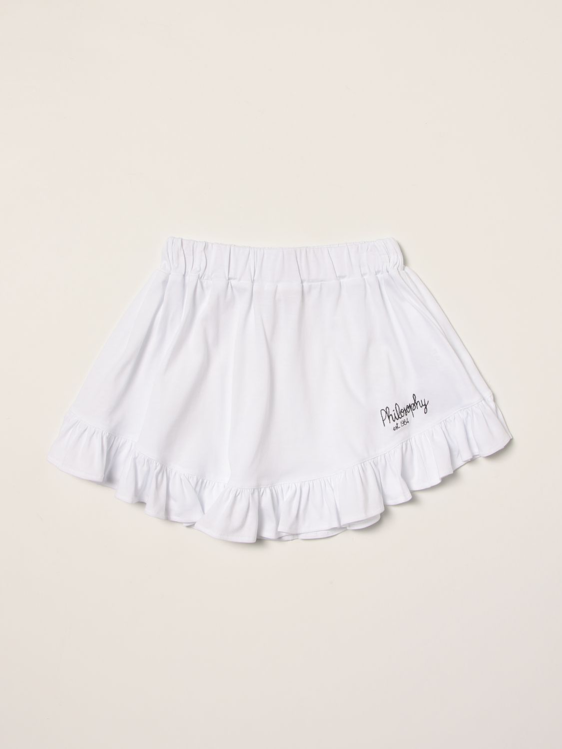 Skirt Philosophy Di Lorenzo Serafini: Philosophy Di Lorenzo Serafini mini skirt white 1