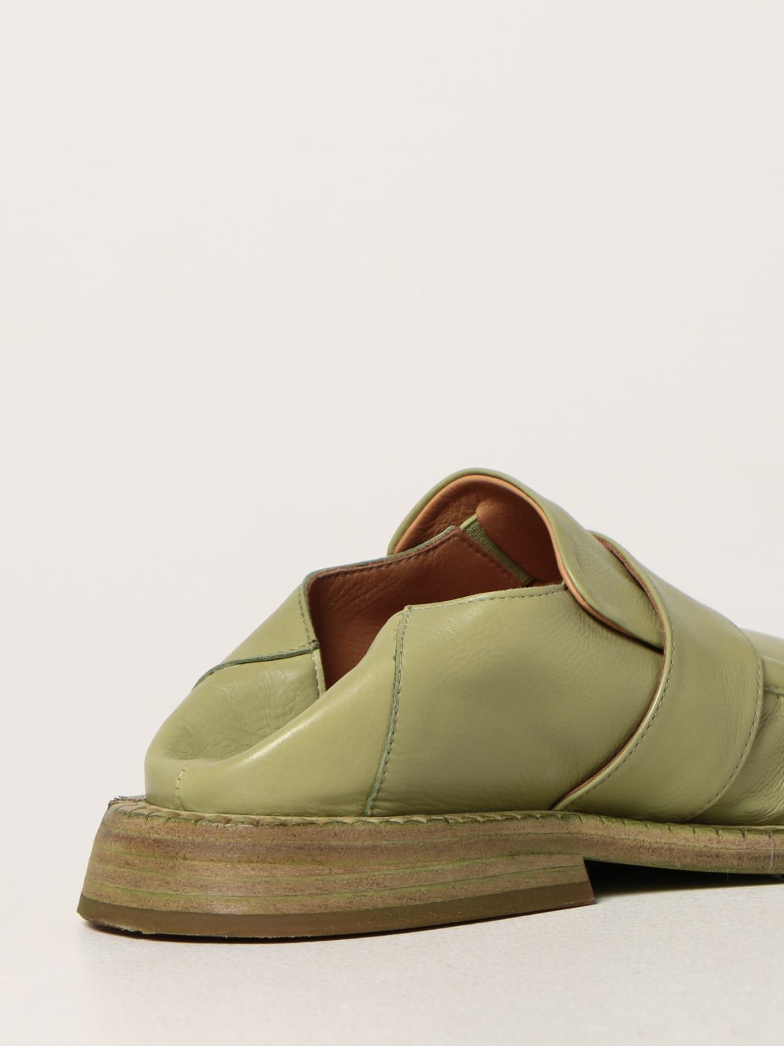 Loafers Marsèll: Marsèll Alluce Estiva leather loafers green 3