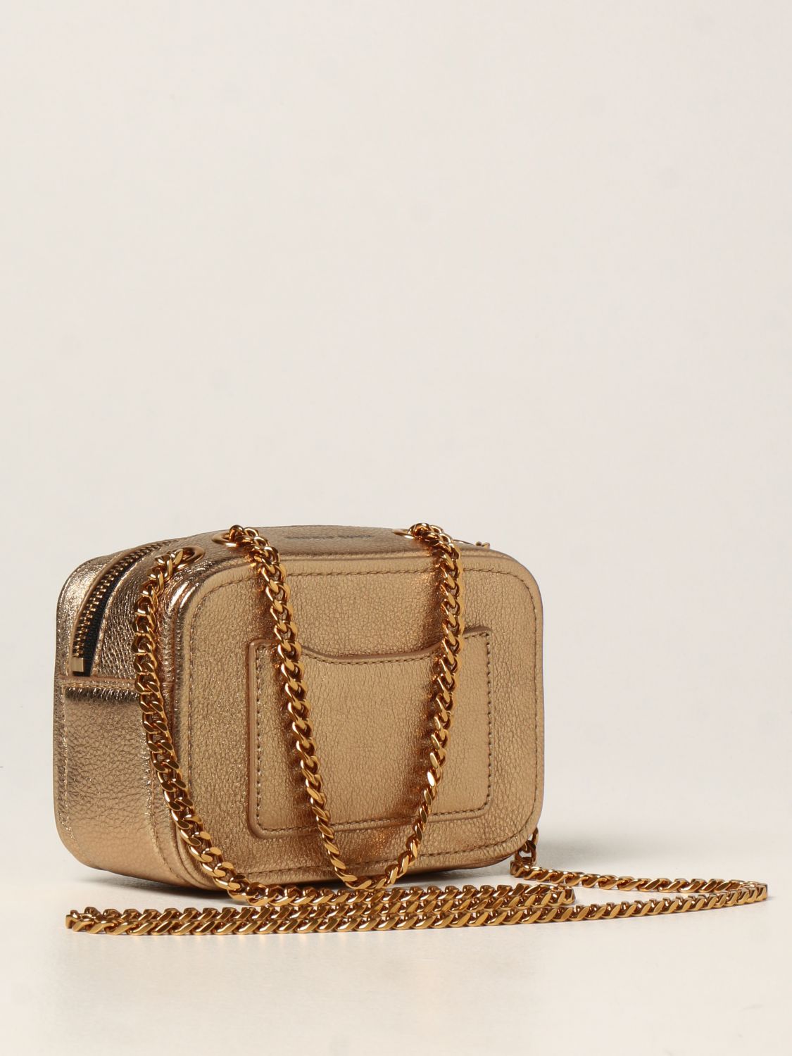 MARC JACOBS: The Glam Shot Metallic bag - Gold | Marc Jacobs mini bag
