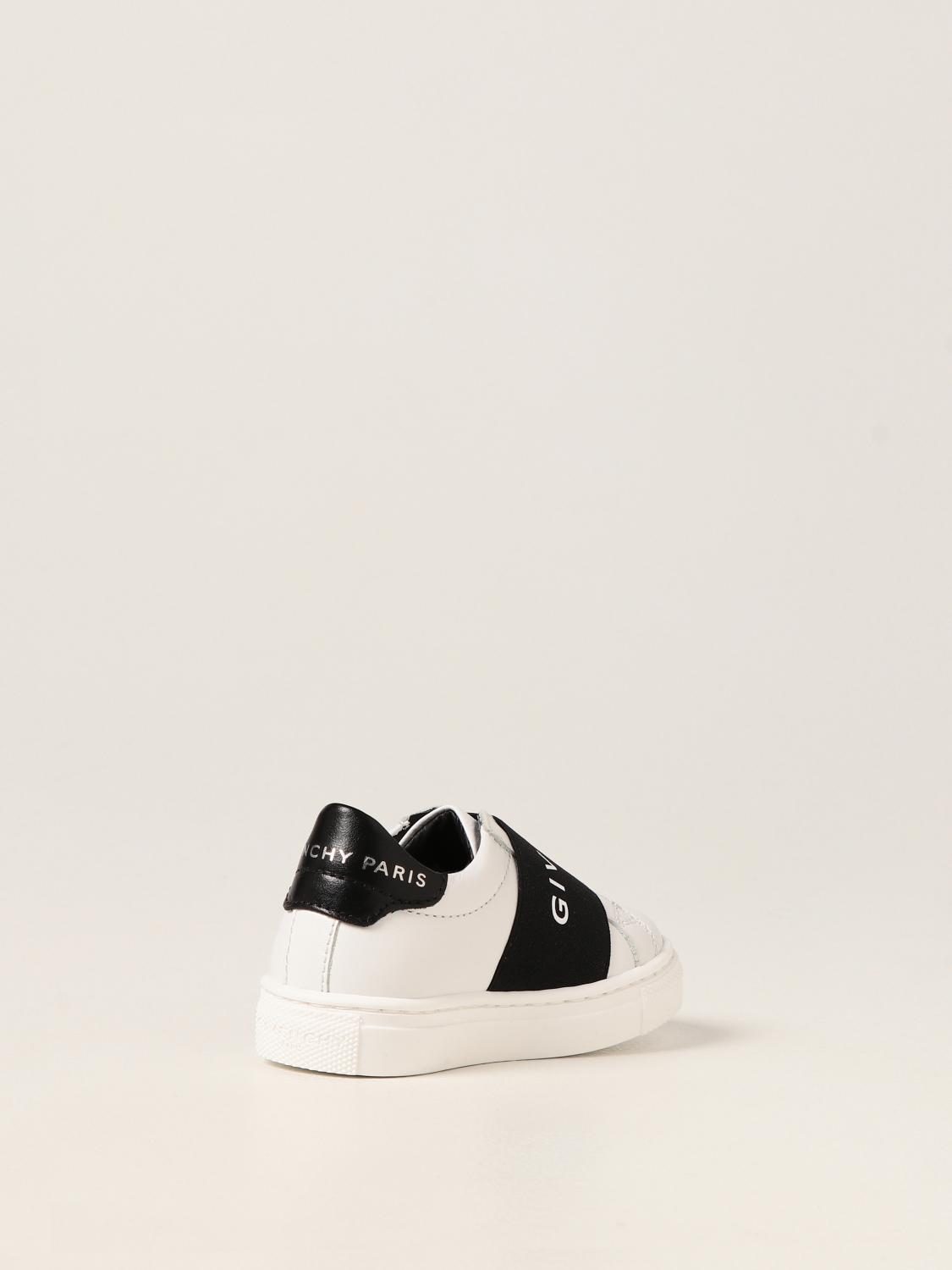 GIVENCHY: Sneakers in pelle - Bianco | Scarpe Givenchy H29064 GIGLIO.COM