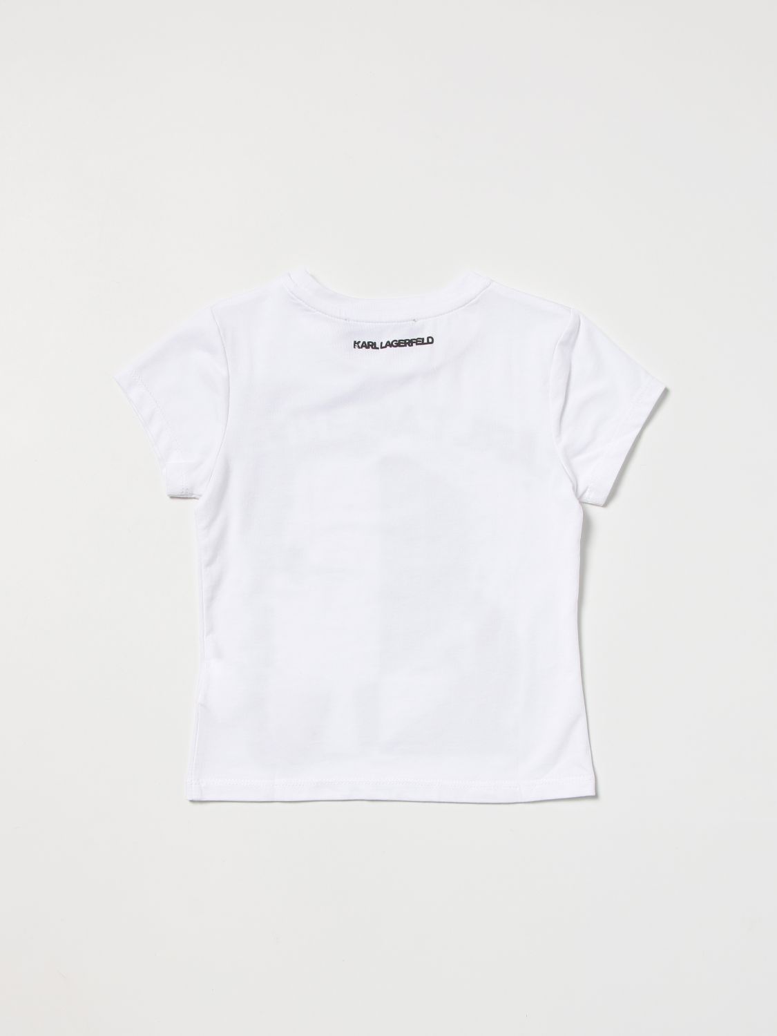 T-shirt Karl Lagerfeld Kids: Karl Lagerfeld Kids t-shirt for girls white 2