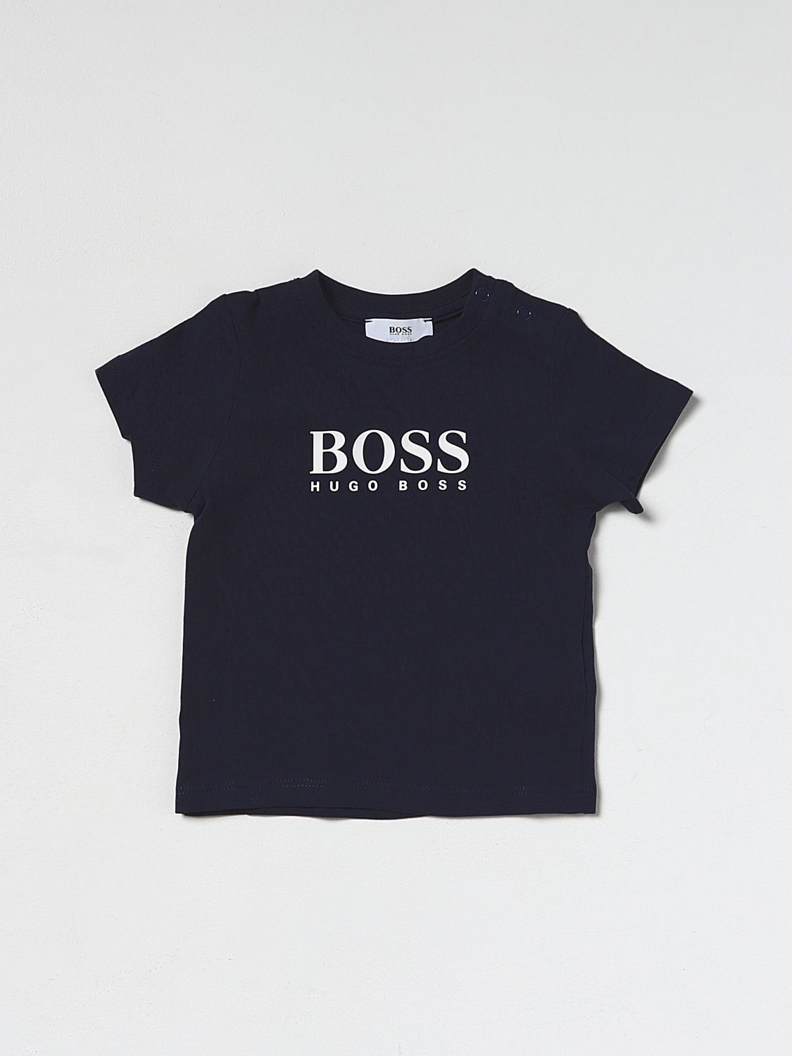 T-shirt Hugo Boss: T-shirt basic Hugo Boss in cotone blue 1