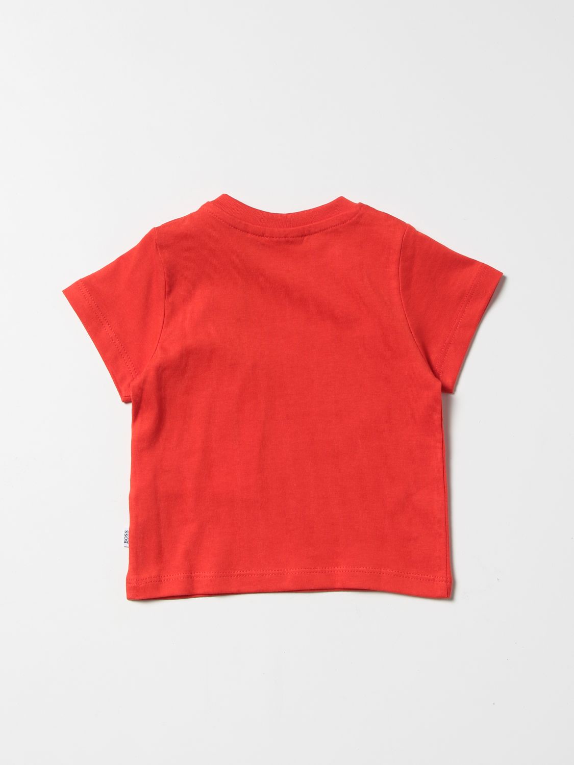 Camiseta Hugo Boss: Camiseta Hugo Boss para bebé rojo 2