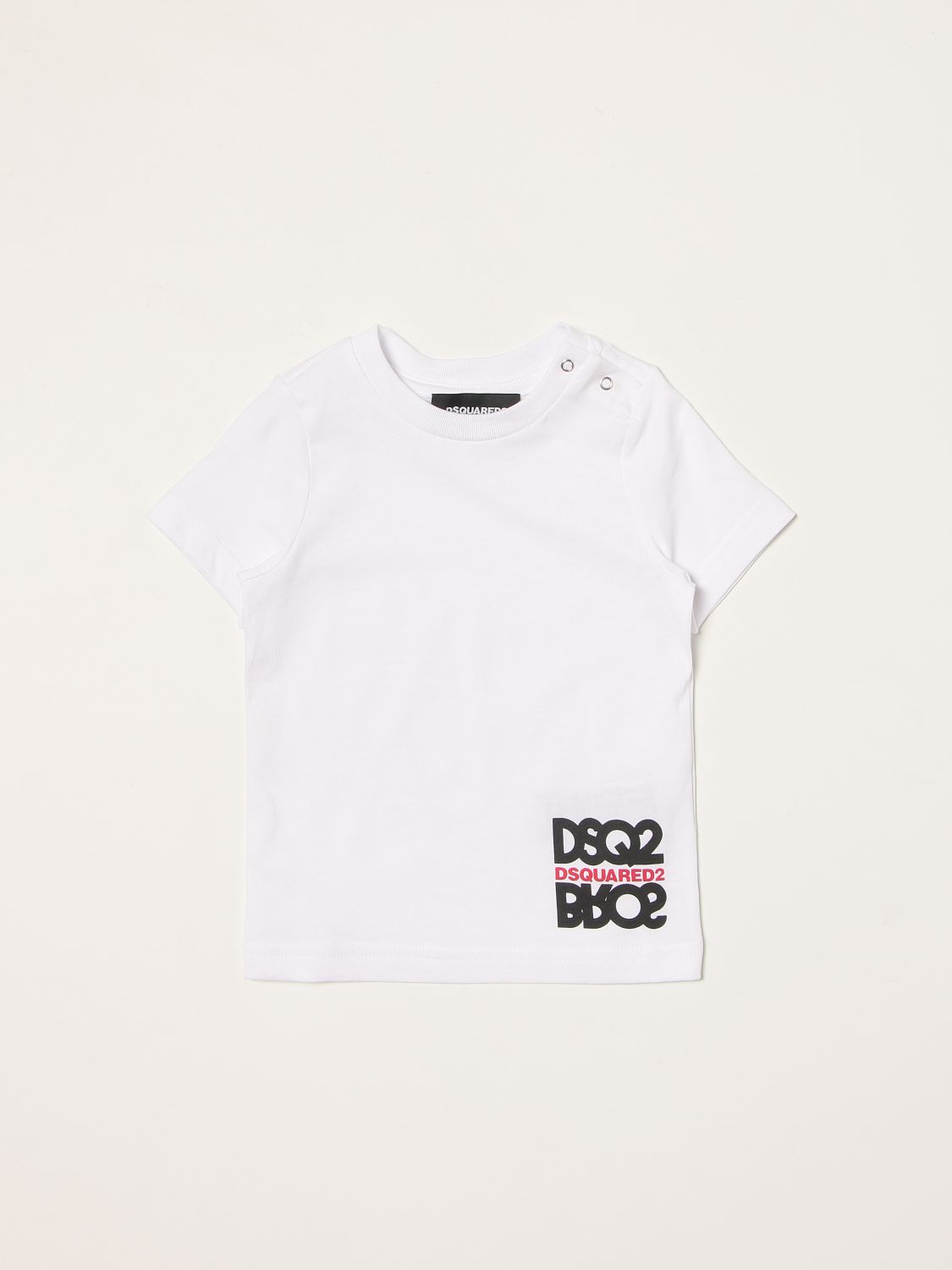 Camiseta Dsquared2 Junior: Camiseta Dsquared2 Junior para bebé blanco 1