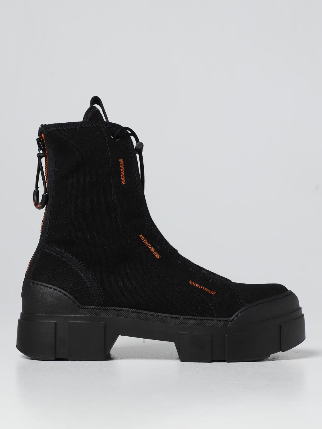 VIC MATIE ANKLE BOOTS IN CANVAS,C77022002