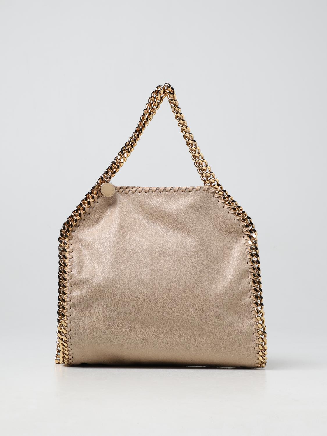 STELLA MCCARTNEY: Borsa Falabella in pelle sintetica - Sabbia | Borse Tote  Stella Mccartney 371223W9355 GIGLIO.COM