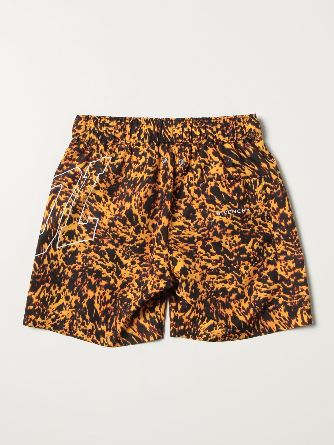 Swimsuit Givenchy: Givenchy printed swim trunks black 2