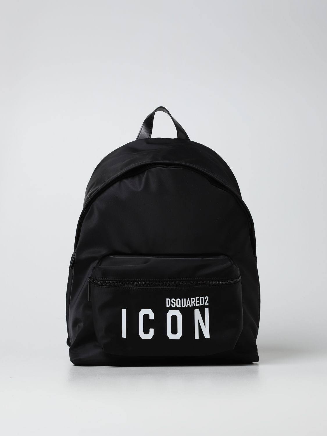 Source bottleneck coin DSQUARED2: Icon backpack in technical fabric - Black | Dsquared2 backpack  BPM005211703199 online on GIGLIO.COM