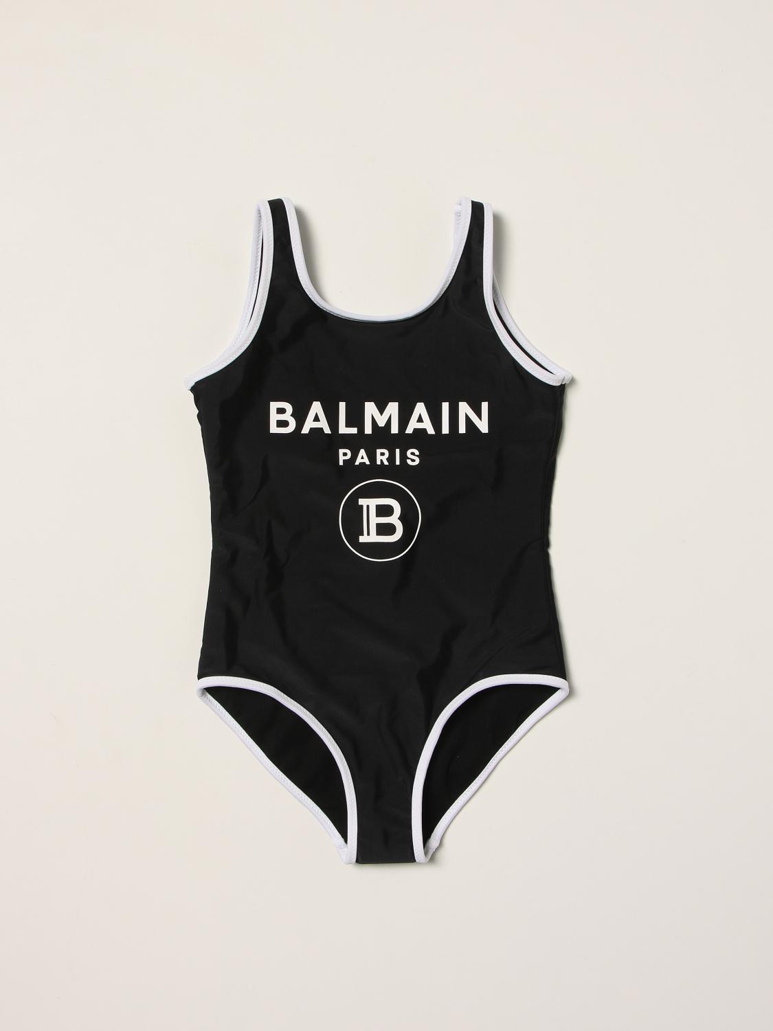 balmain swimsuit one piece