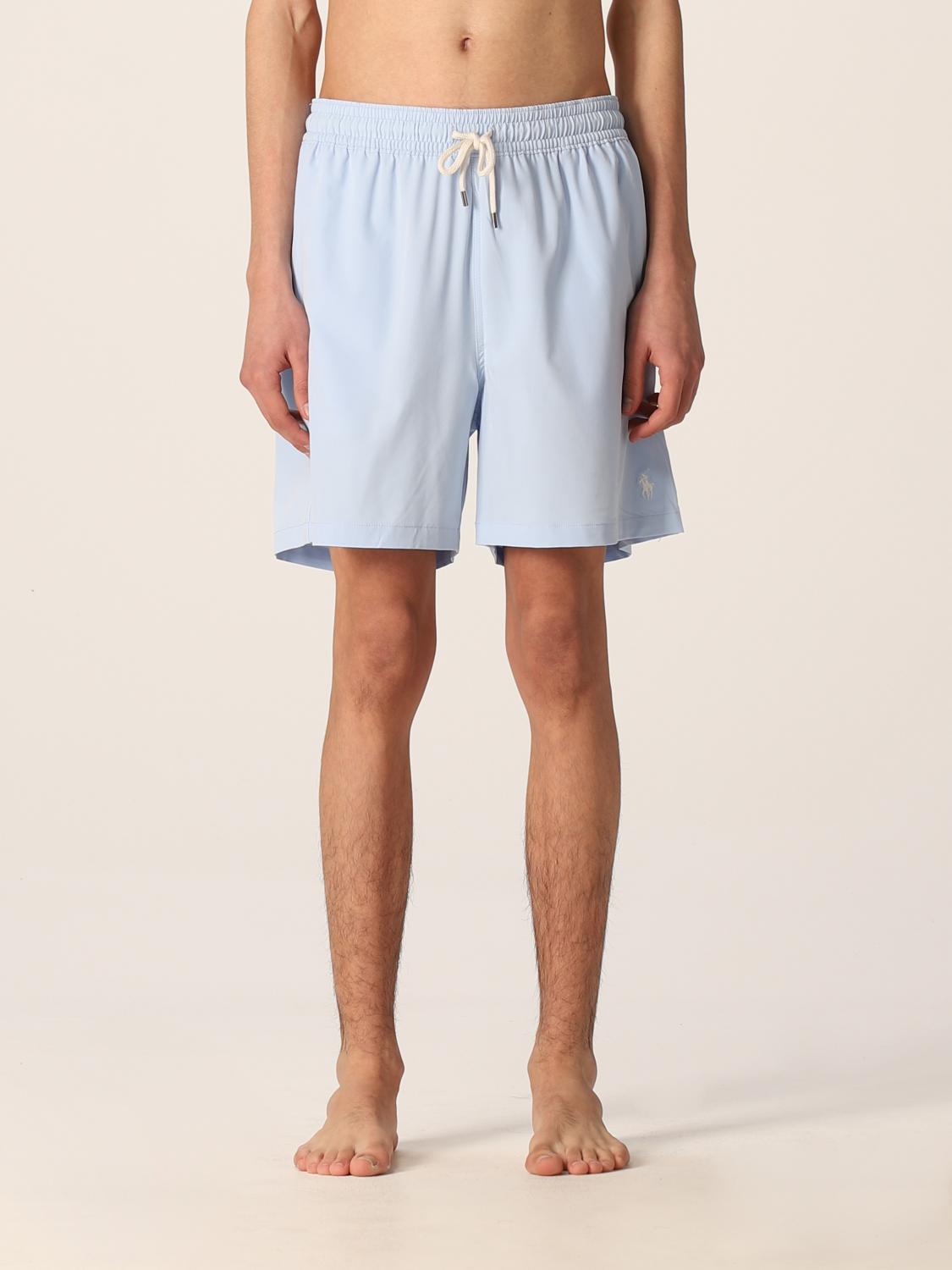 Click to view more detailed imagery on our partner's website Polo Ralph Lauren Boxer Mare Celeste Con Logo 710829851025 In Blue