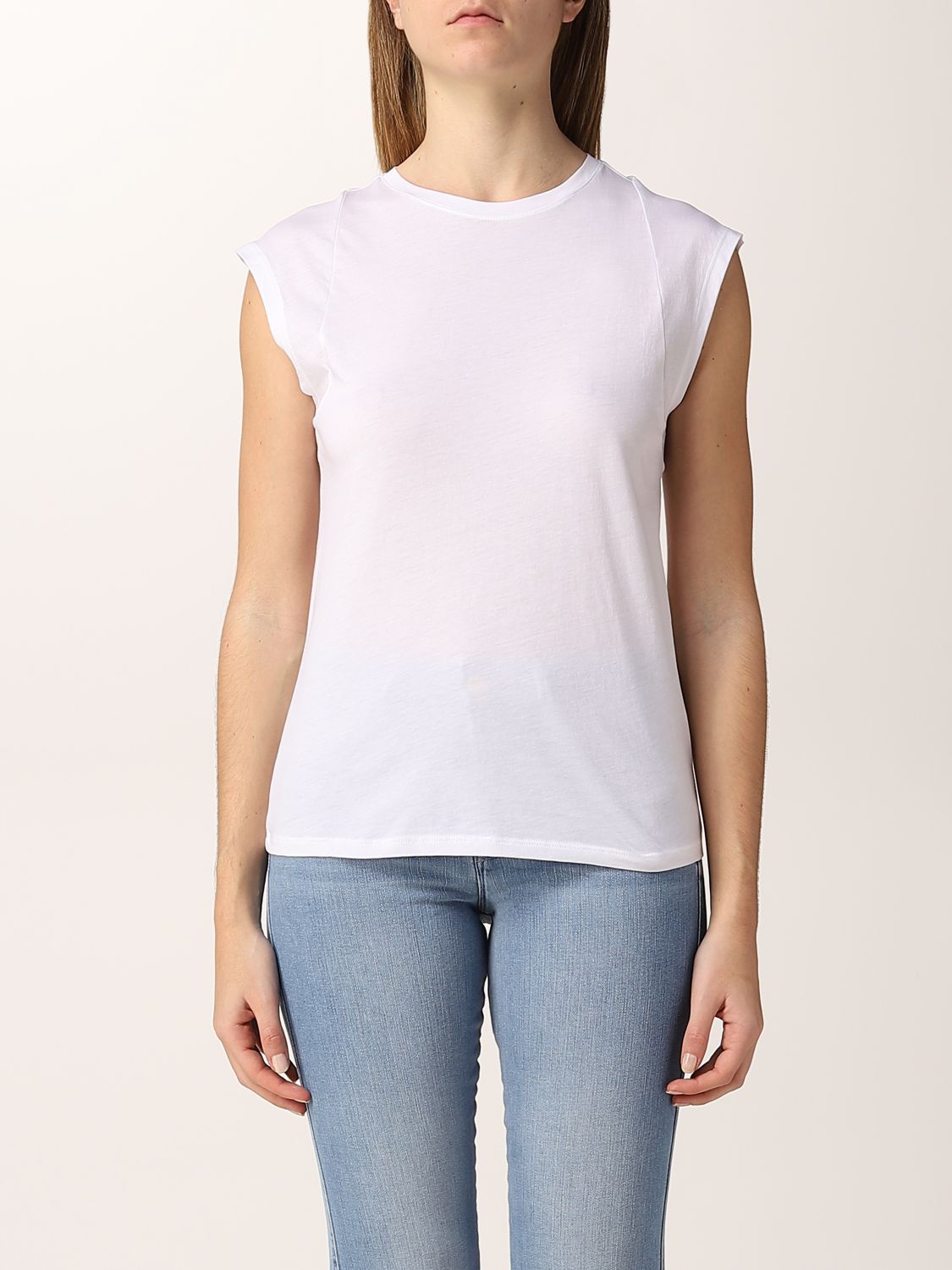 Camiseta Frame: Camiseta mujer Frame blanco 1
