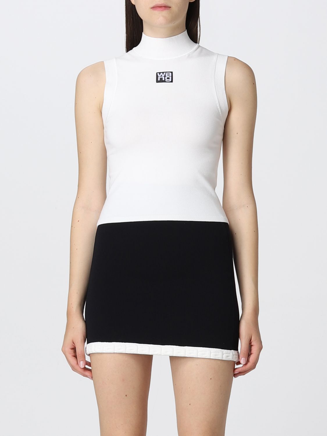 nær ved mod tapet T BY ALEXANDER WANG: top for woman - White | T By Alexander Wang top  4KC2211068 online on GIGLIO.COM