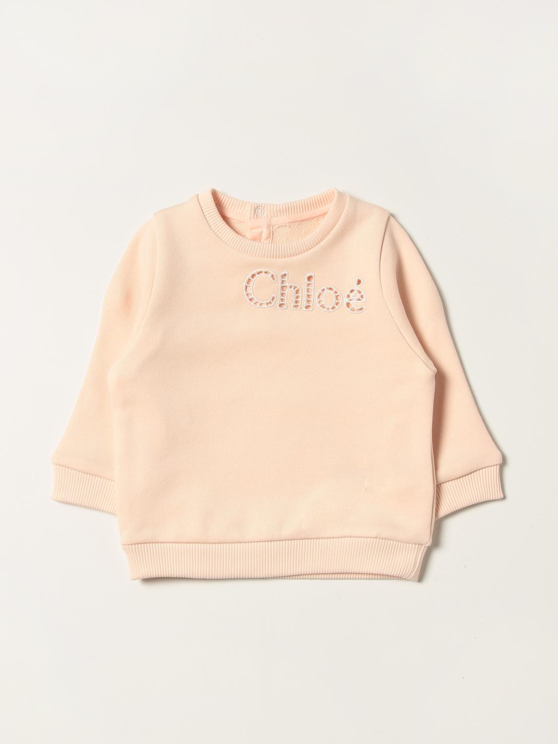 chloe pink sweater