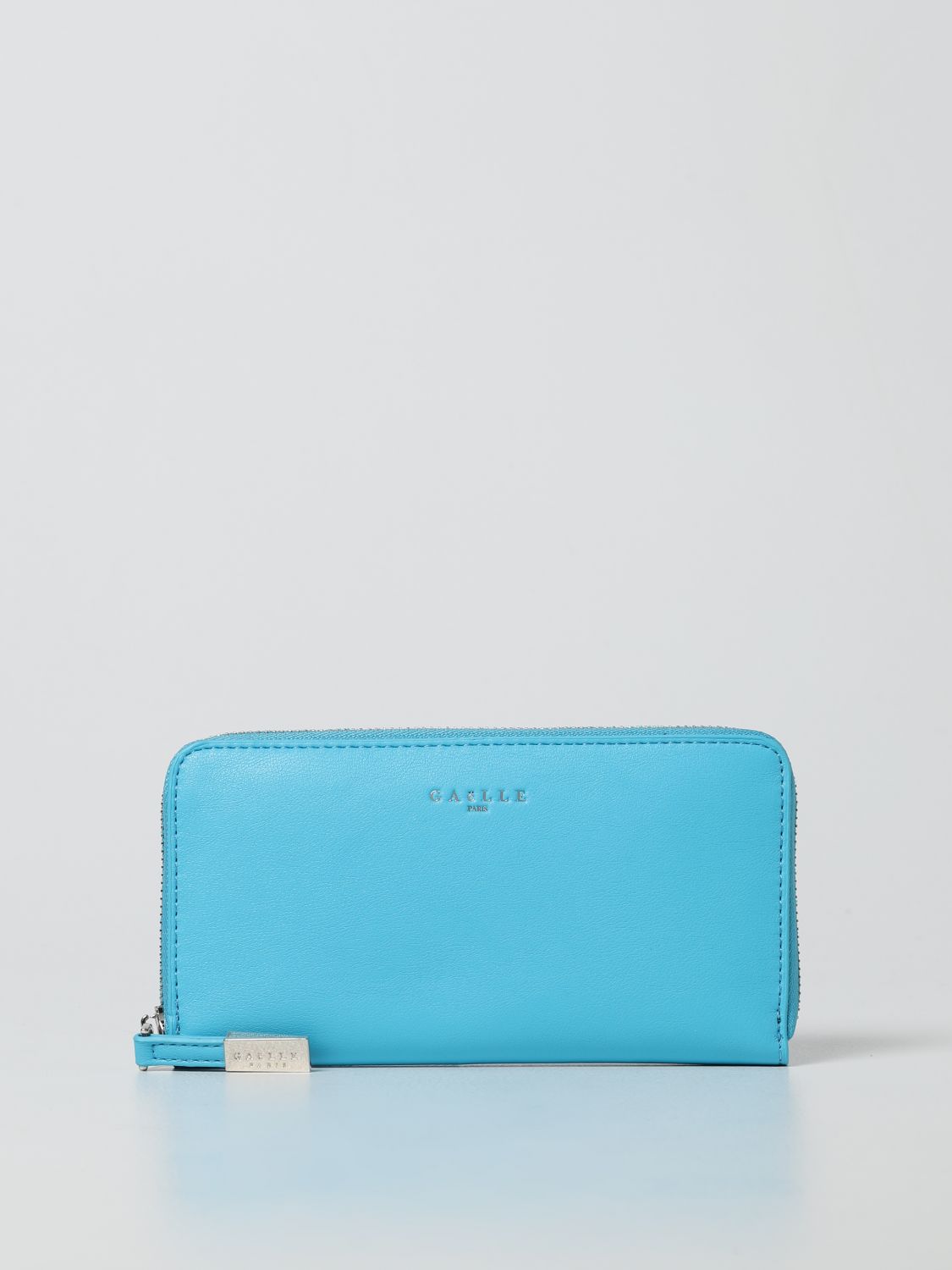Gaelle Paris Purse In Synthetic Leather In Turquoise