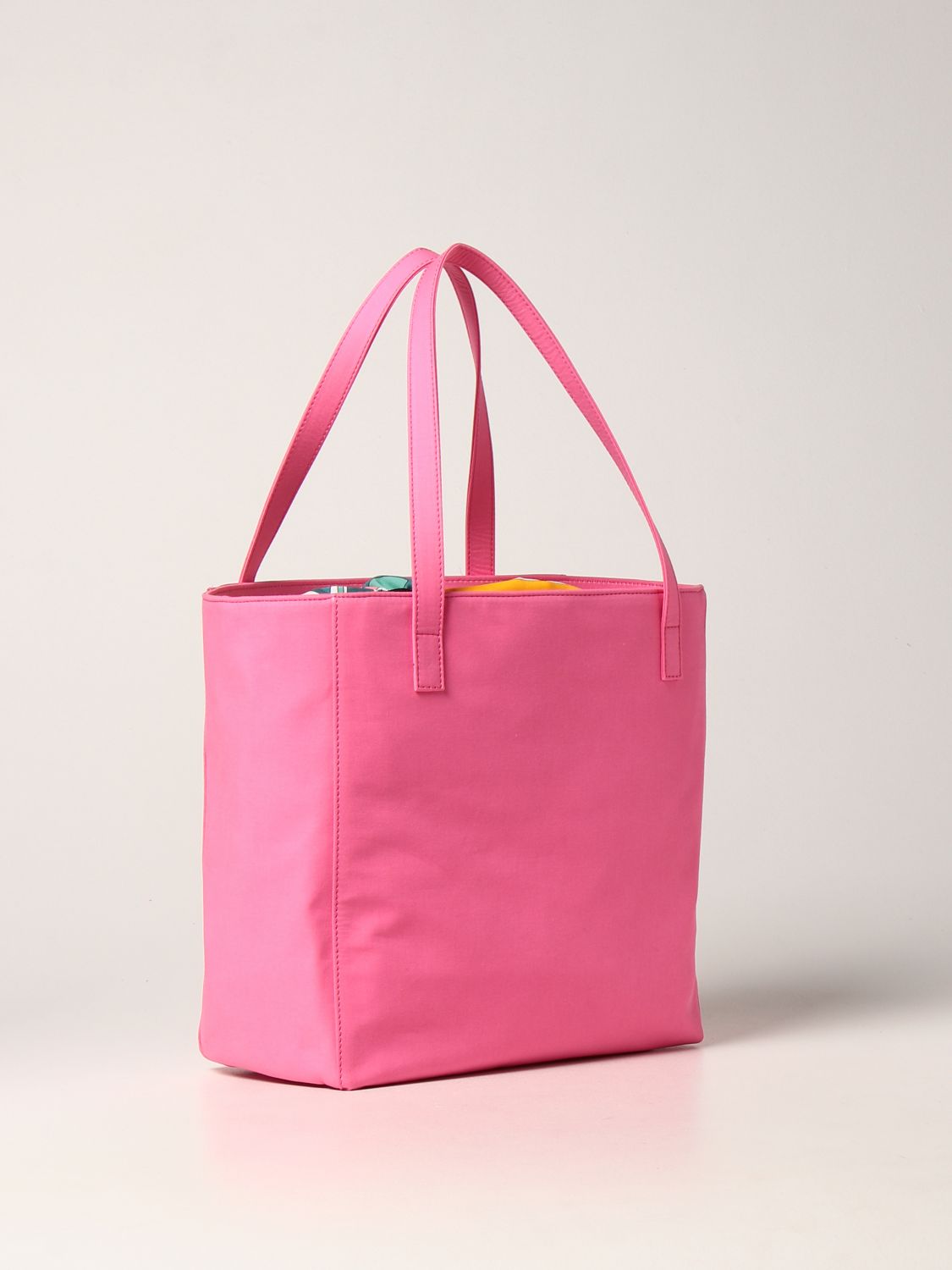 Bag Emilio Pucci: Emilio Pucci fabric bag with changing mat fuchsia 2