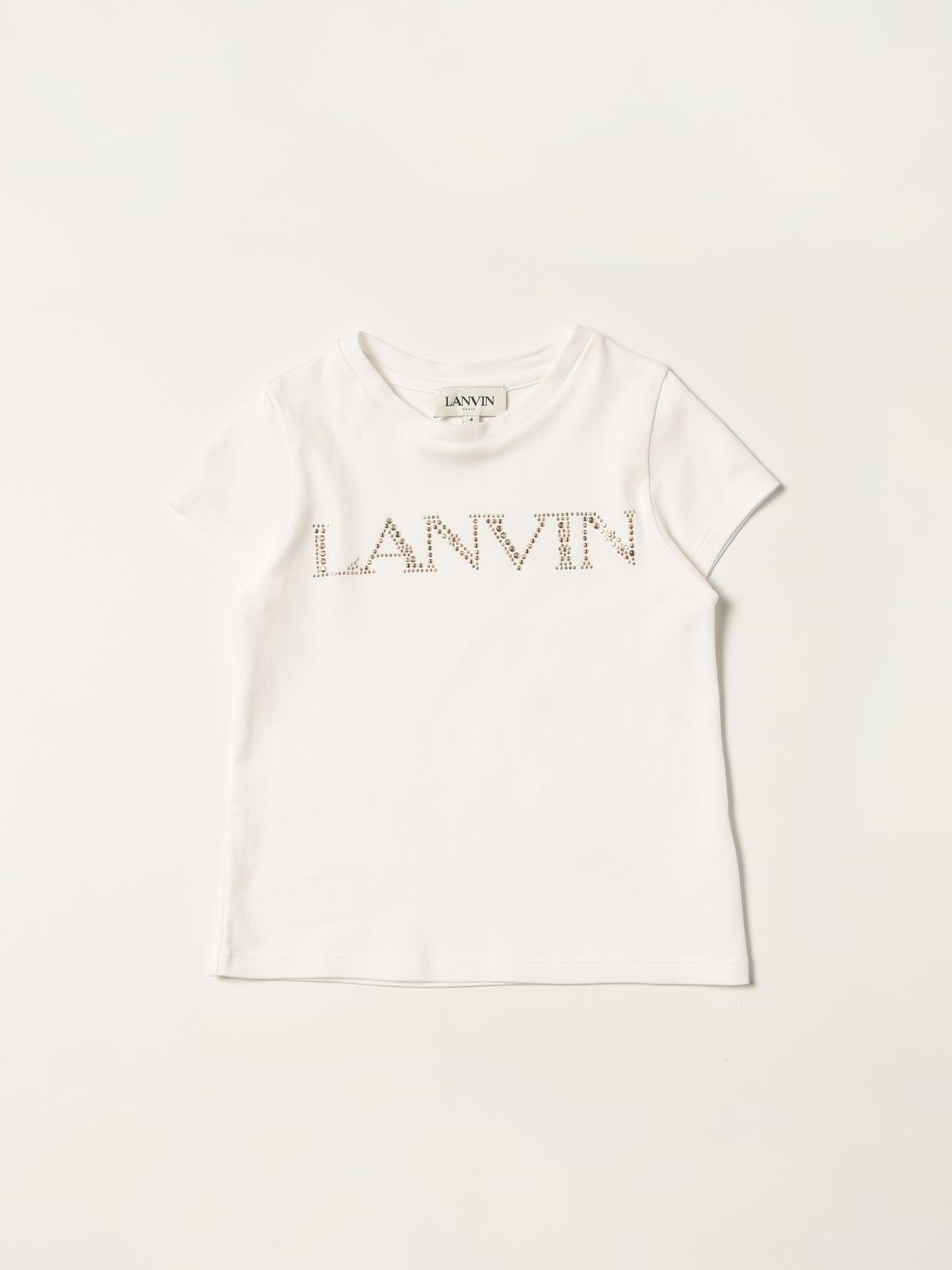 Lanvin Kids' T-shirt  Kinder Farbe Weiss In White