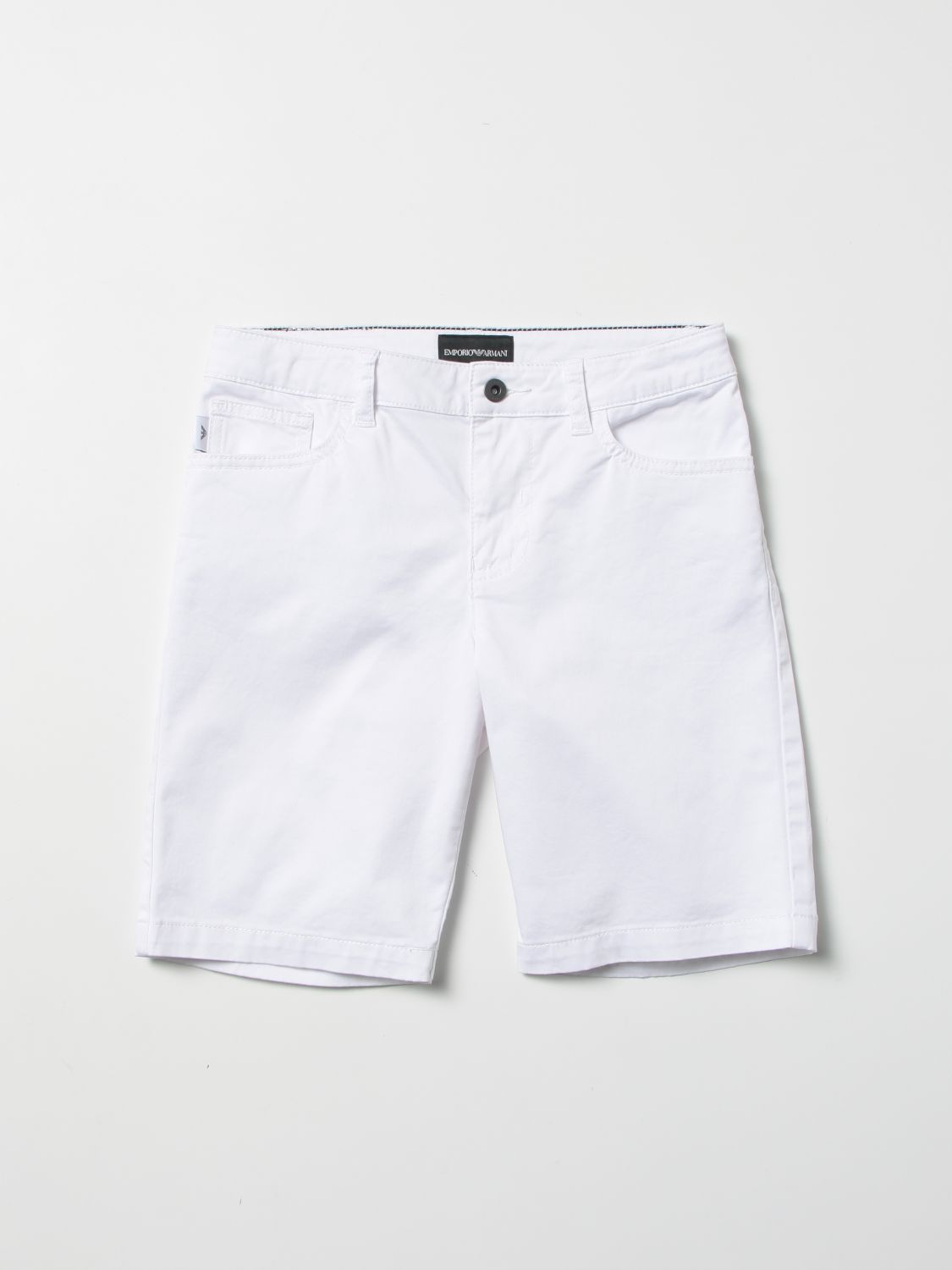 Shorts Emporio Armani: Emporio Armani shorts for boys white 1
