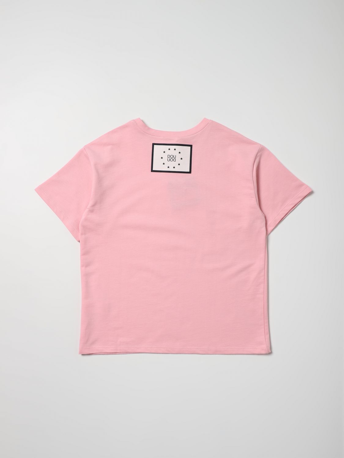 Tシャツ Douuod: Tシャツ Douuod 女の子 ピンク 2