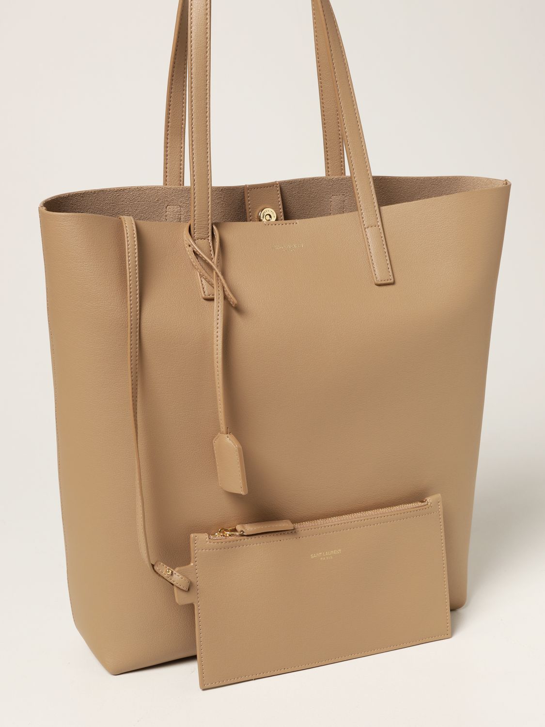 Сумка-тоут Saint Laurent: Наплечная сумка Женское Saint Laurent коричневый 4