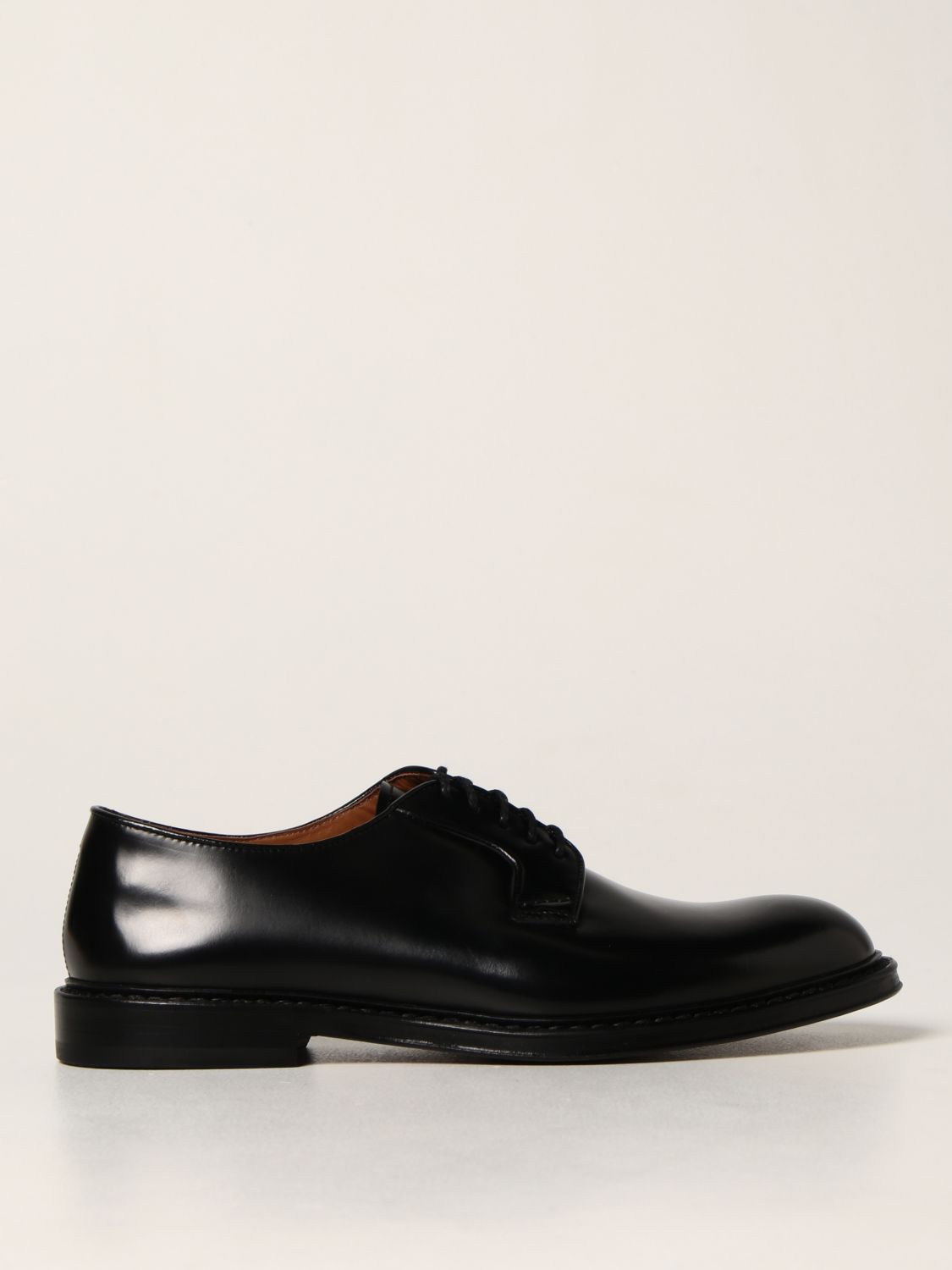 Chaussures derby Doucal's: Chaussures derby Doucal's homme noir 1
