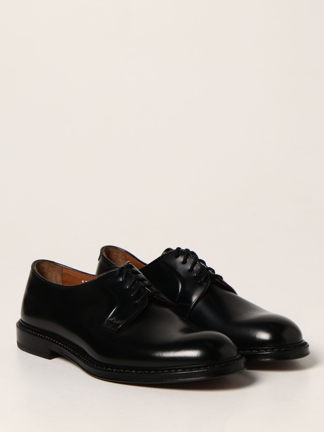 Zapatos de cordones Doucal's: Zapatos de cordones Doucal's para hombre negro 2