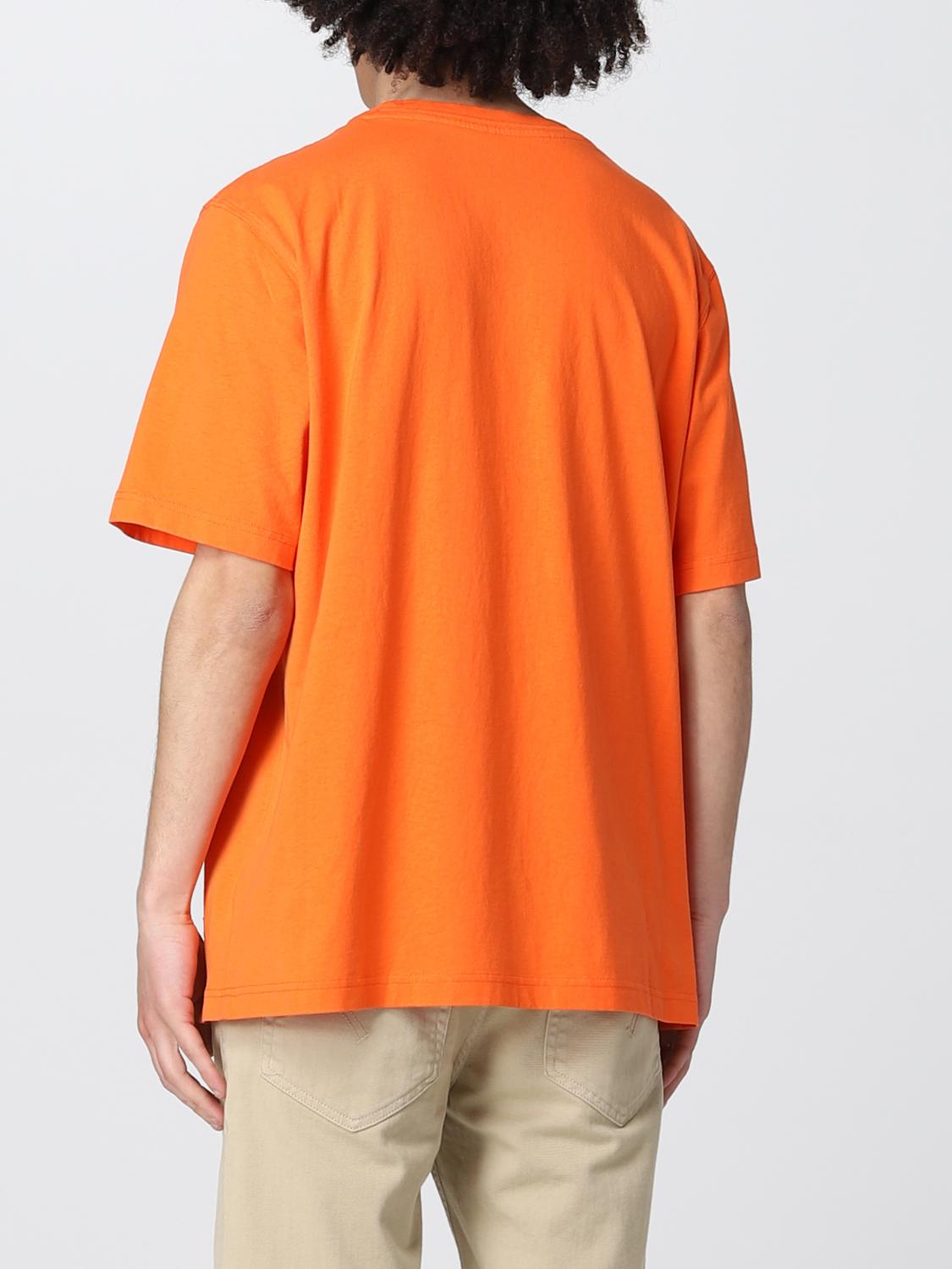 HERON PRESTON CTNMB tshirt with print Orange Heron Preston tshirt HMAA025C99JER002 online