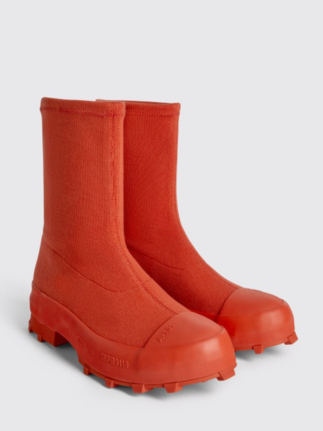 Boots Camperlab: Traktori CamperLab fabric boot red 2