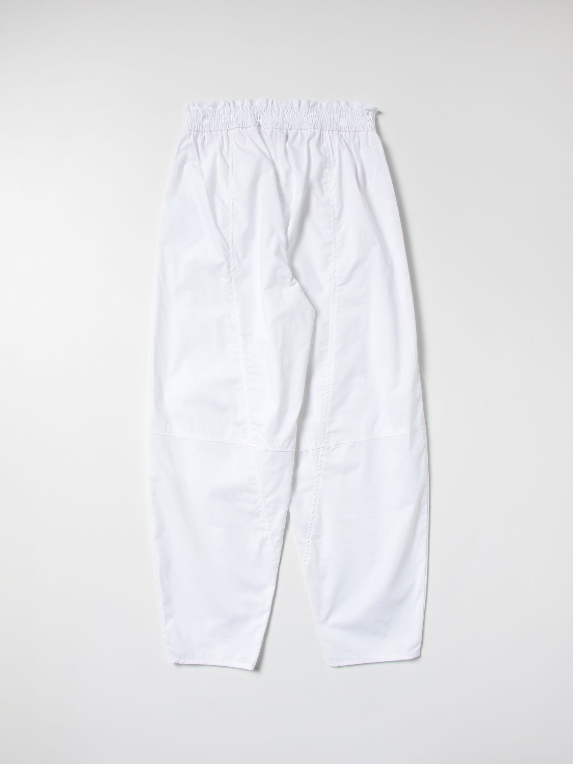Pantalone Monnalisa: Pantalone bambino Monnalisa bianco 2