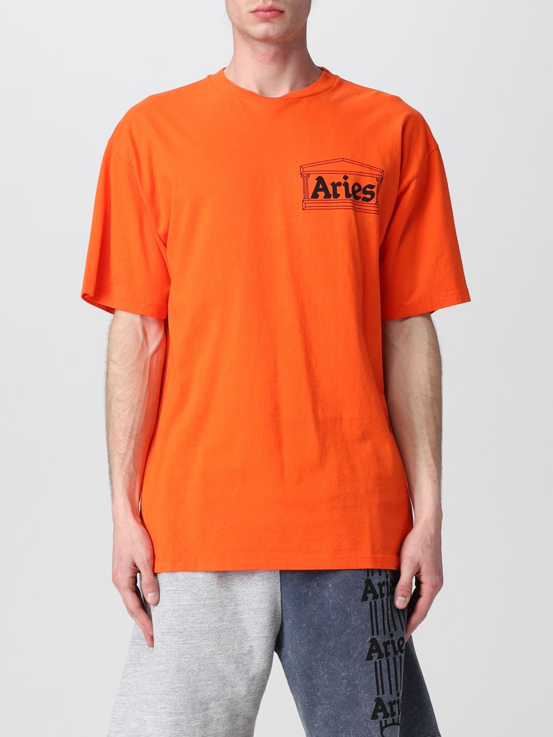 Aries T-shirt  Men In Orange