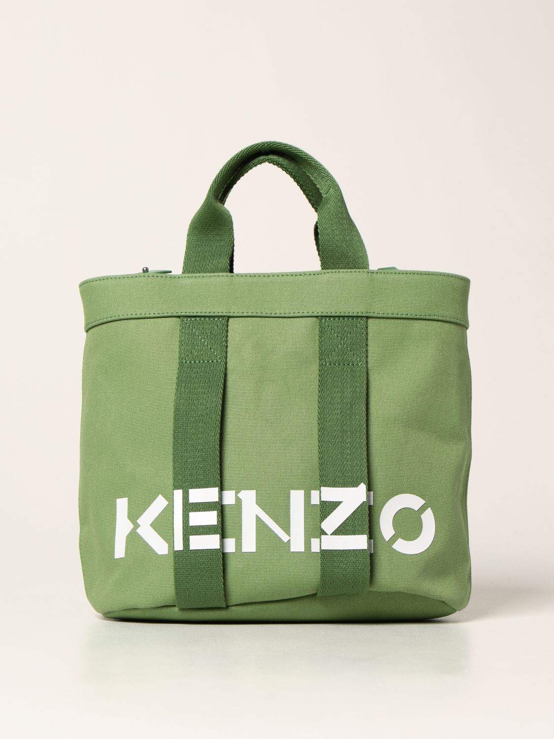 KENZO：トートバッグ レディース - グリーン | GIGLIO.COMオンラインの 