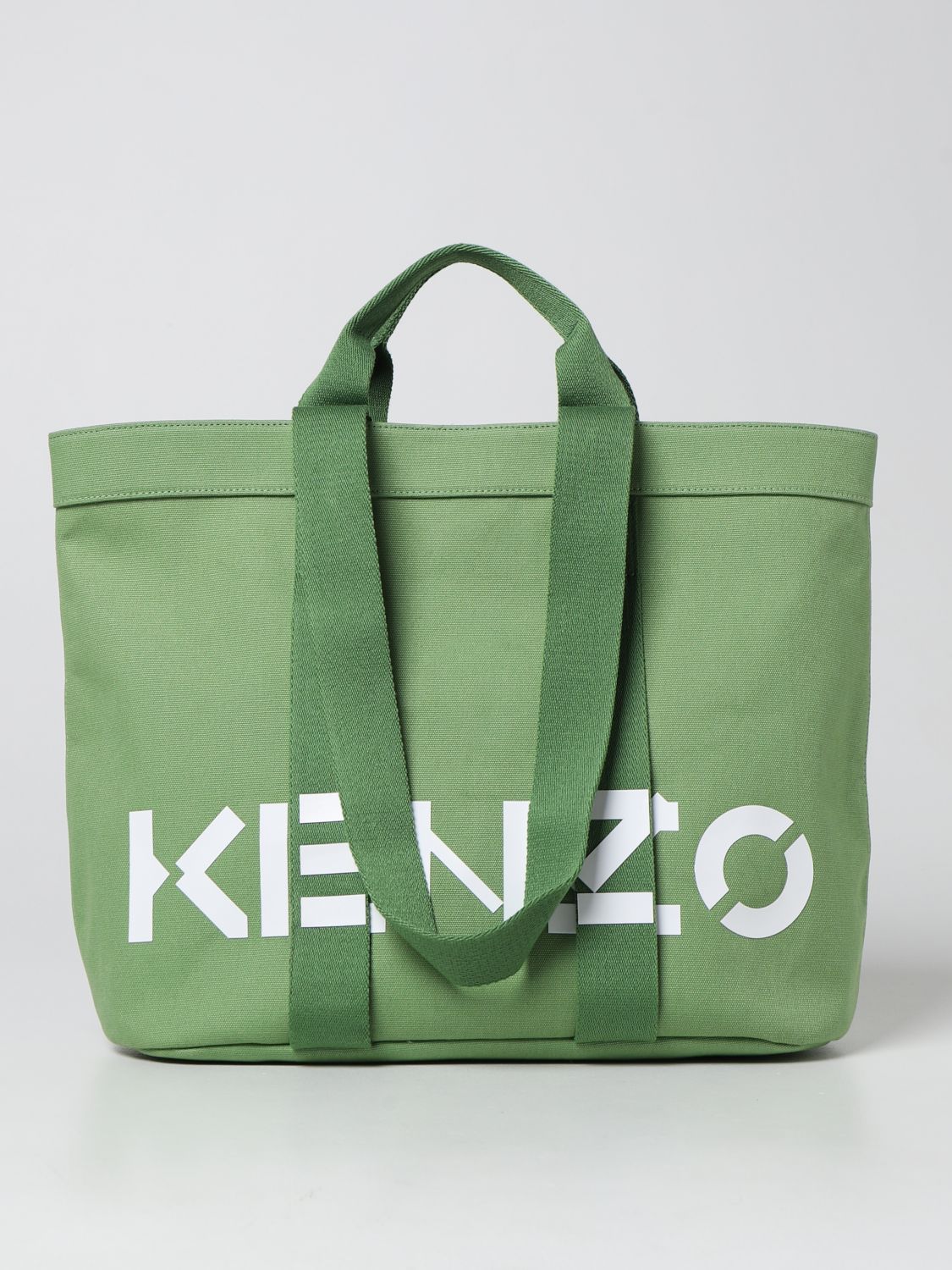 KENZO：トートバッグ レディース - グリーン | GIGLIO.COMオンラインの