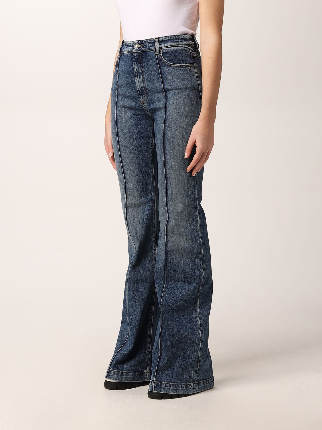 Jeans Sportmax: Sportmax flared jeans blue 4
