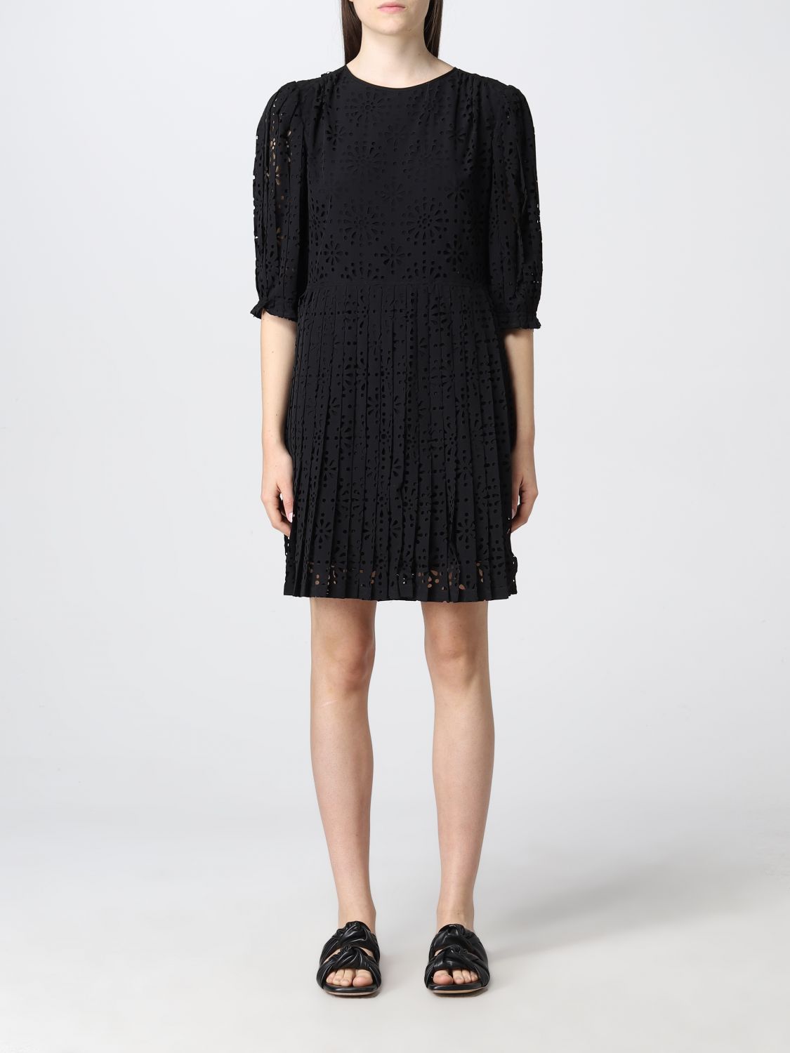 SEE BY CHLOÉ: dress for woman - Black | See By Chloé dress ...