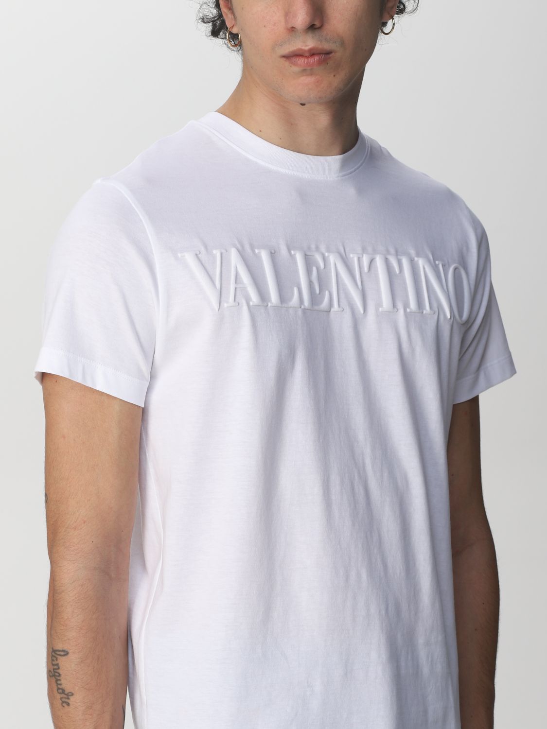 T-shirt Valentino Garavani Black size L International in Cotton - 11953426