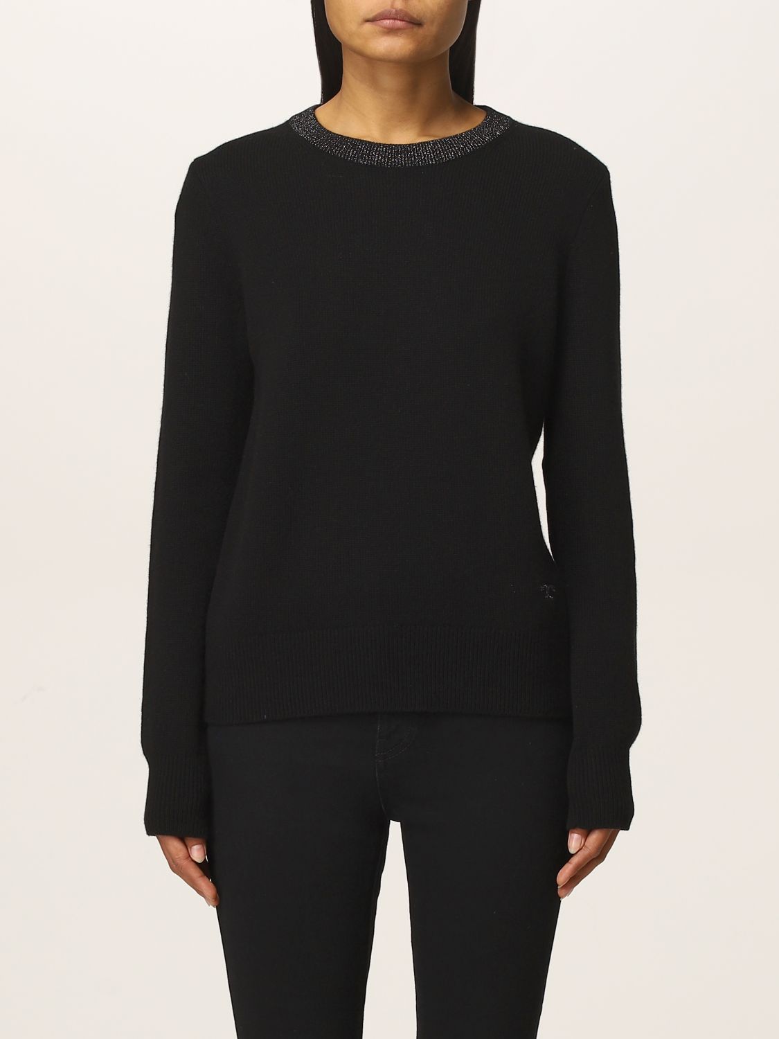 TORY BURCH: sweater for woman - Black | Tory Burch sweater 86643 online on  