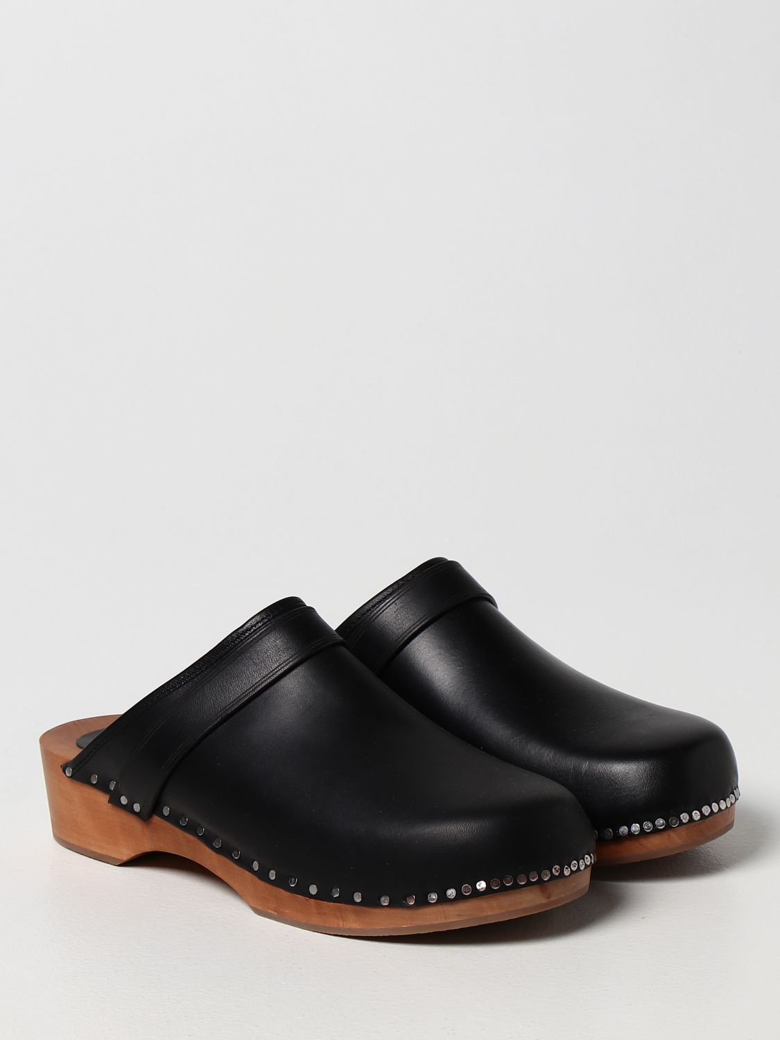 Flat shoes Isabel Marant: Thalie Isabel Marant clog in leather black 2
